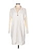 Old Navy Ivory Long Sleeve Blouse Size M - photo 1