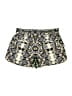Intermix 100% Silk Paisley Gold Purple Shorts Size P (petite) - photo 2