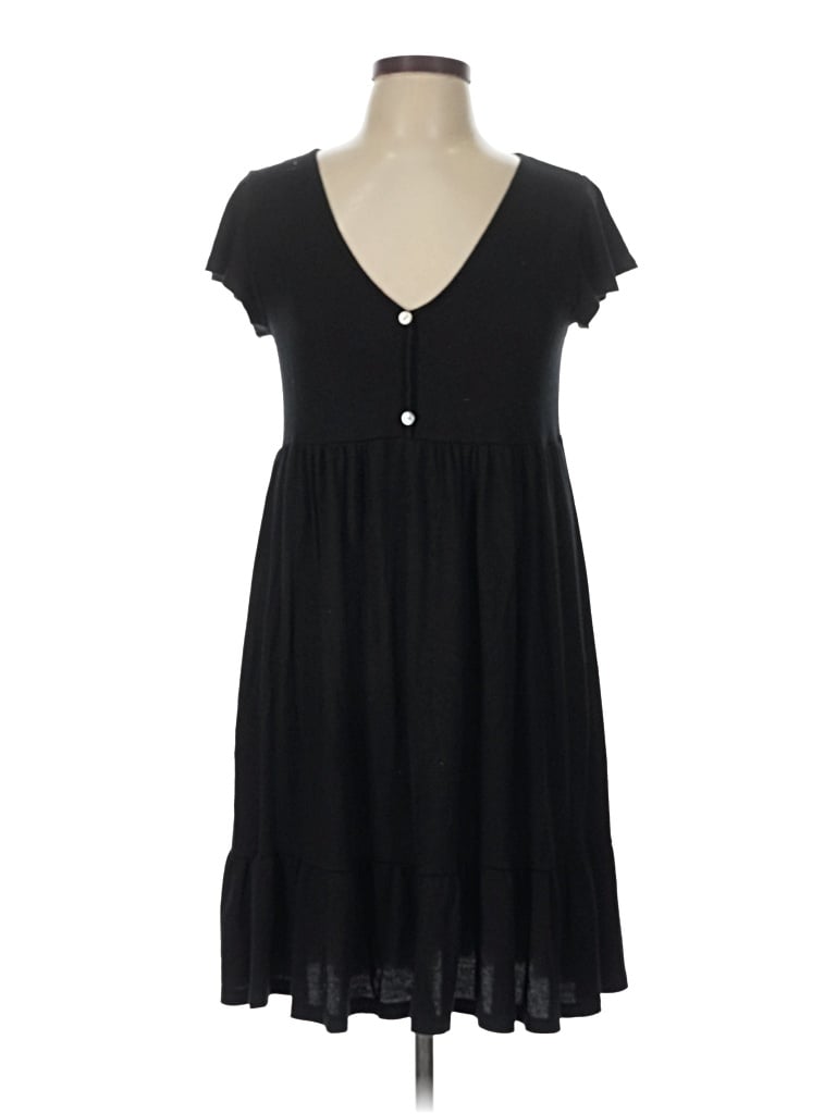 Pre-owned See You Monday Casual Dress In Black