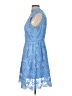 JOA 100% Polyester Blue Cocktail Dress Size L - photo 5