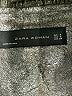 Zara Metallic Gold Silver Jacket Size S - photo 6