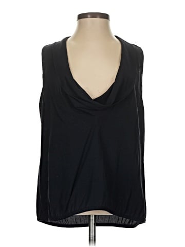 Linda Allard Ellen Tracy Sleeveless Silk Top (view 1)