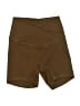 Assorted Brands Solid Brown Khaki Shorts Size S - photo 1