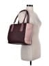 Dagne Dover Color Block Burgundy Tote One size - photo 2