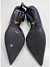 Prada Black Leather d'Orsay Pumps Size EU 37 1/2 - photo 9