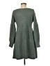 Shein 100% Polyester Gray Casual Dress Size 8 - 10 - photo 2