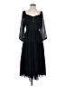 J.Crew 100% Polyester Black Casual Dress Size 0 - photo 1