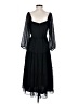 J.Crew 100% Polyester Black Casual Dress Size 0 - photo 2