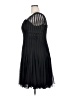 JS Collections 100% Polyester Black Cocktail Dress Size 18 - photo 5