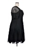 JS Collections 100% Polyester Black Cocktail Dress Size 18 - photo 4