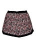 Assorted Brands 100% Polyester Floral Black Athletic Shorts Size XL - photo 2