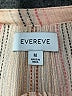 Evereve 100% Cotton Stripes Orange Long Sleeve Blouse Size M - photo 6
