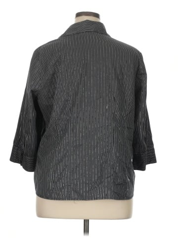 Fred David 3/4 Sleeve Button-Down Shirt (view 2)