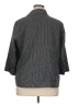 Fred David Metallic Gray 3/4 Sleeve Button-Down Shirt Size 1X - photo 2