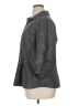 Fred David Metallic Gray 3/4 Sleeve Button-Down Shirt Size 1X - photo 5