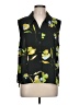 CAbi Floral Black 3/4 Sleeve Blouse Size L - photo 1