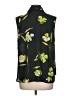 CAbi Floral Black 3/4 Sleeve Blouse Size L - photo 2