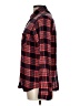 Forever 21 100% Cotton Plaid Red Long Sleeve Button-Down Shirt Size L - photo 5