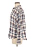 Closed Plaid Blue Long Sleeve Button-Down Shirt Size M - photo 5