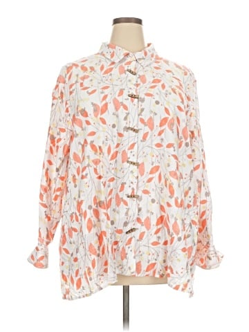 MULTIPLES Long Sleeve Blouse (view 1)