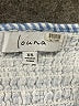 Louna 100% Cotton Blue Short Sleeve Blouse Size XS - photo 7