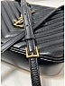 Saint Laurent Black Leather Lou Camera Bag One size - photo 6