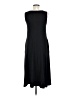 HOTOUCH Solid Black Casual Dress Size M - photo 2