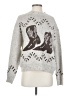Altar'd State Animal Print Silver Pullover Sweater Size XXS - photo 1