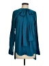 Atlein Collective Teal Long Sleeve Blouse Size 0 - photo 1