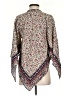 Rosetta Getty 100% Cotton Paisley Ivory Tan 3/4 Sleeve Blouse Size XS - photo 2