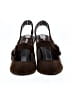 Max Studio Brown Green Heels Size 6 1/2 - photo 2