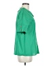 Unbranded 100% Polyester Green Short Sleeve Blouse Size M - photo 4