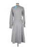 Draper James Houndstooth Gray Casual Dress Size M - photo 2
