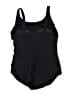 Speedo Solid Black One Piece Swimsuit Size XXL (40) - photo 2