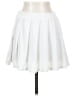 Assorted Brands Solid White Casual Skirt Size S - photo 1
