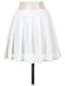 Assorted Brands Solid White Casual Skirt Size S - photo 2