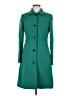 J.Crew Green Wool Coat Size 6 - photo 1