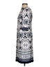Studio One Print Blue Casual Dress Size S - photo 5
