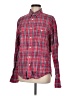 UNTUCKit 100% Cotton Plaid Red Long Sleeve Button-Down Shirt Size M - photo 1