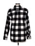 Eddie Bauer Checkered-gingham Black Long Sleeve Button-Down Shirt Size L - photo 2