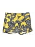 Express Floral Yellow Shorts Size 00 - photo 1