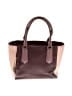 Dagne Dover Color Block Burgundy Tote One size - photo 1