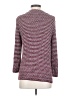 Talbots Stripes Burgundy Coat Size S - photo 2