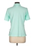 Izod Golf 100% Polyester Teal Short Sleeve Blouse Size L - photo 2