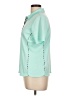 Izod Golf 100% Polyester Teal Short Sleeve Blouse Size L - photo 5
