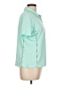 Izod Golf 100% Polyester Teal Short Sleeve Blouse Size L - photo 4