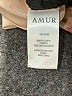 AMUR 100% Silk Orange 3/4 Sleeve Silk Top Size XS - photo 8
