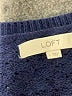 Ann Taylor LOFT Blue Pullover Sweater Size L - photo 7