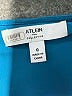 Atlein Collective 100% Polyester Teal Long Sleeve Blouse Size 0 - photo 7