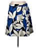 J. McLaughlin Print Blue Casual Skirt Size 12 - photo 1
